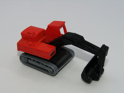 Matchbox Superfast 32D Atlas Excavator Orange Red Charcoal Grey Platform