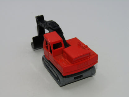 Matchbox Superfast 32D Atlas Excavator Orange Red Charcoal Grey Platform