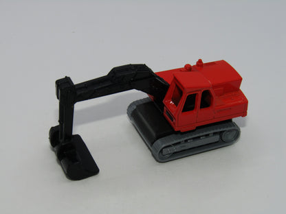 Matchbox Superfast 32D Atlas Excavator RED Charcoal Grey Platform