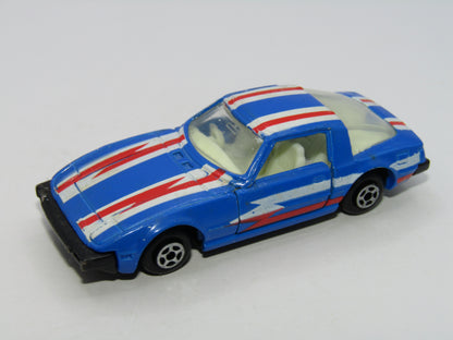 Matchbox Superfast 31D Mazda RX-7 Blue Lesney Hong Kong Base