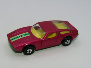 Matchbox Superfast 32B Maserati Bora Purple 5 Spoke Wide Wheels
