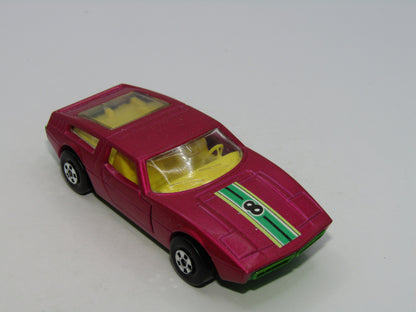 Matchbox Superfast 32B Maserati Bora Purple 5 Spoke Wide Wheels