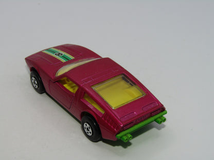 Matchbox Superfast 32B Maserati Bora Purple 5 Spoke Wide Wheels