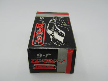 Matchbox Superfast Japan Issue J-5 41A Ford G.T. Leopard Label DOT-DASH Wheels