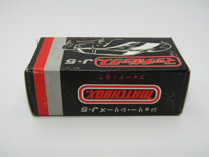 Matchbox Superfast Japan Issue J-5 41A Ford G.T. Leopard Label DOT-DASH Wheels