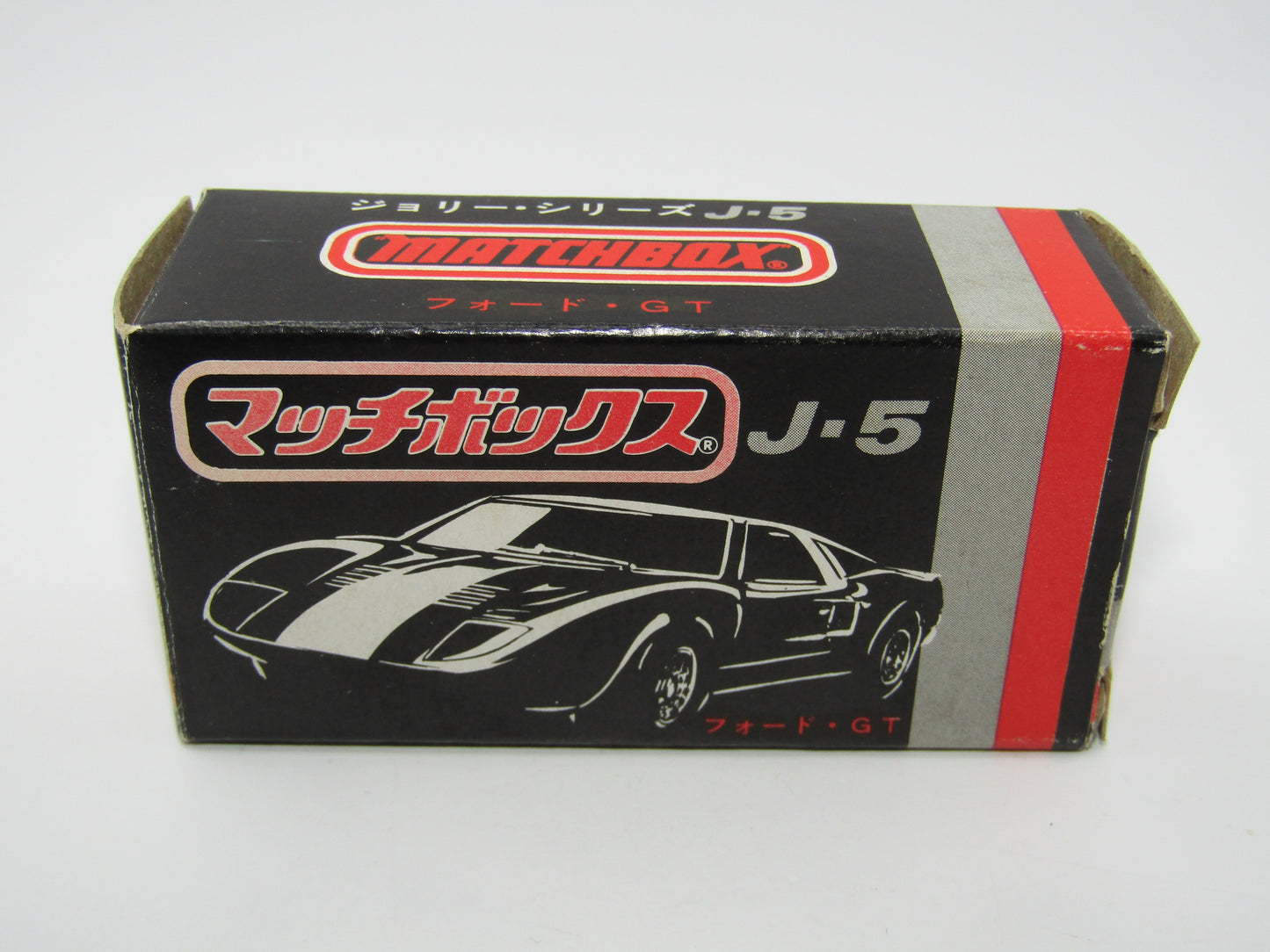 Matchbox Superfast Japan Issue J-5 41A Ford G.T. "6" Label 5 Spoke Wheels