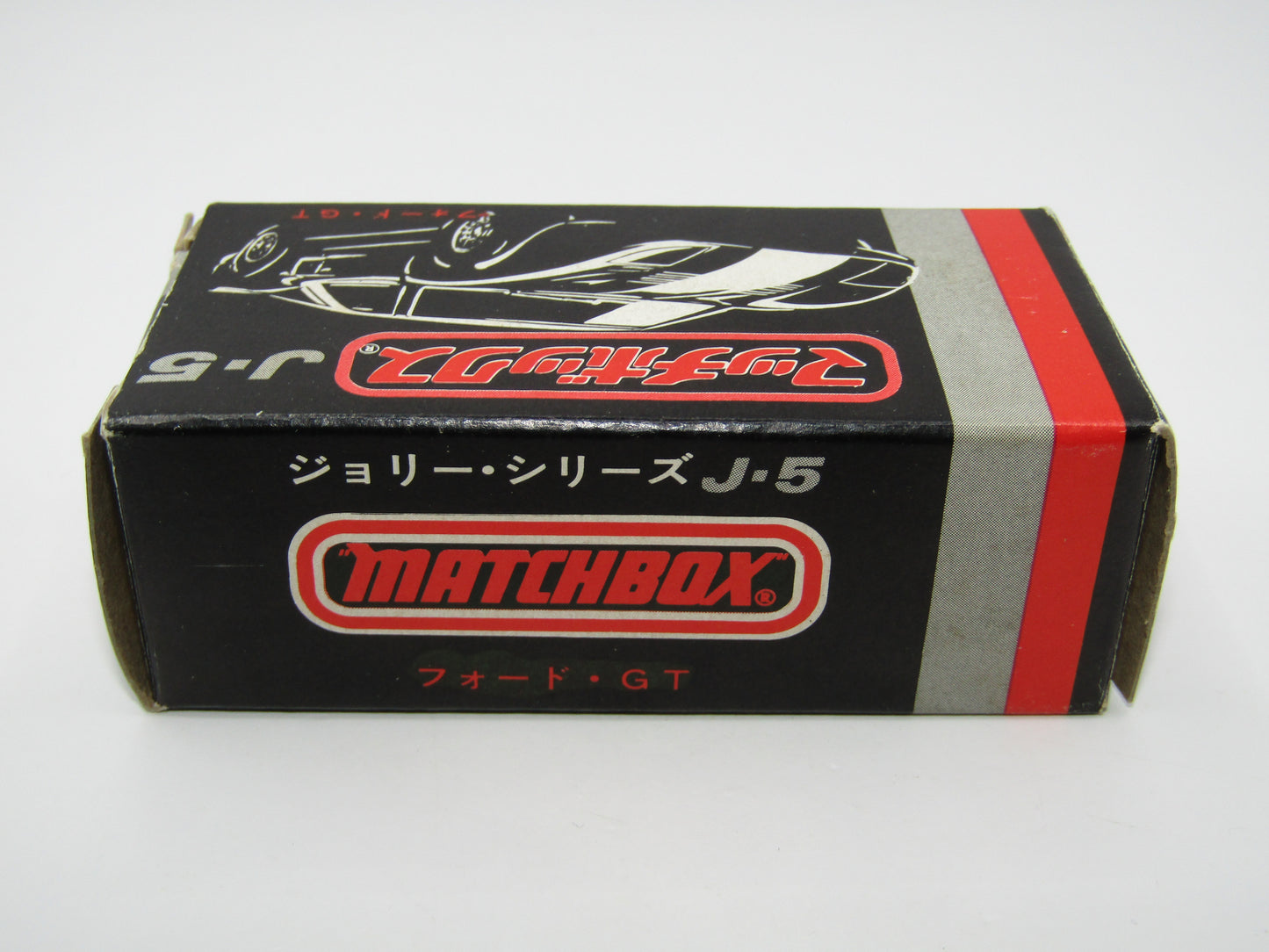 Matchbox Superfast Japan Issue J-5 41A Ford G.T. "6" Label 5 Spoke Wheels