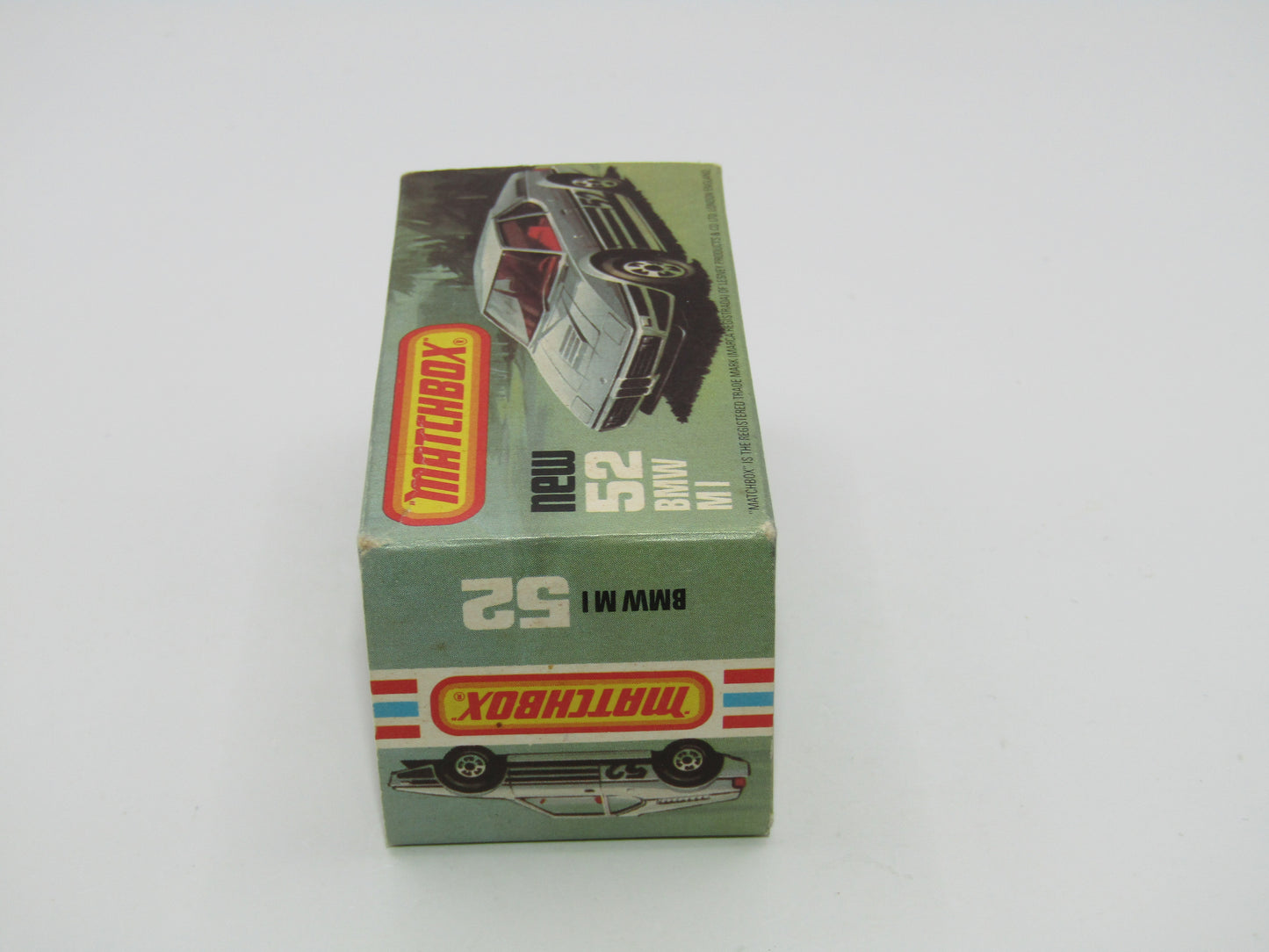 Matchbox Superfast 52C BMW M1 GLOSSY GREY Base Red Interior