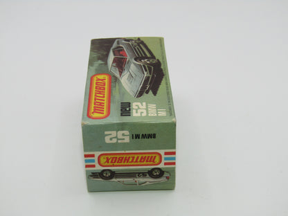 Matchbox Superfast 52C BMW M1 GLOSSY GREY Base Red Interior