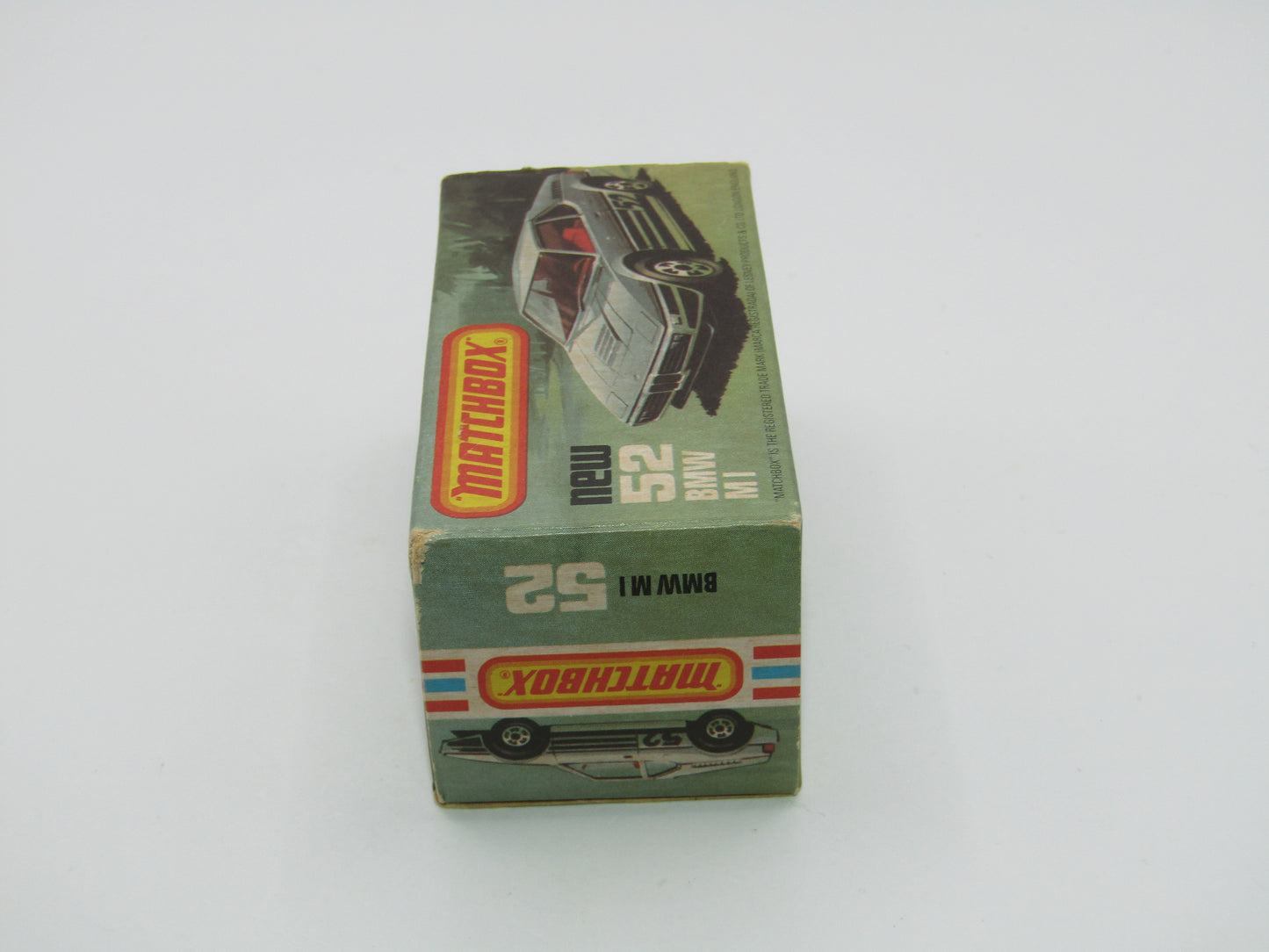 Matchbox Superfast 52C BMW M1 SATIN Black Base Red Interior
