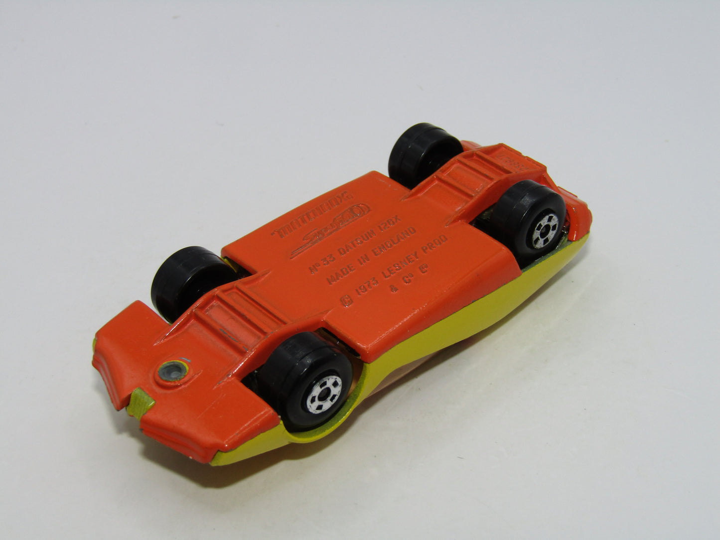 Matchbox Superfast 33B Datsun 126X Streakers Tampo Light Amber Windows