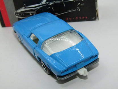 Matchbox Superfast Japan Issue J-3 14A Iso Grifo Powder Blue DOT-DASH Wheels