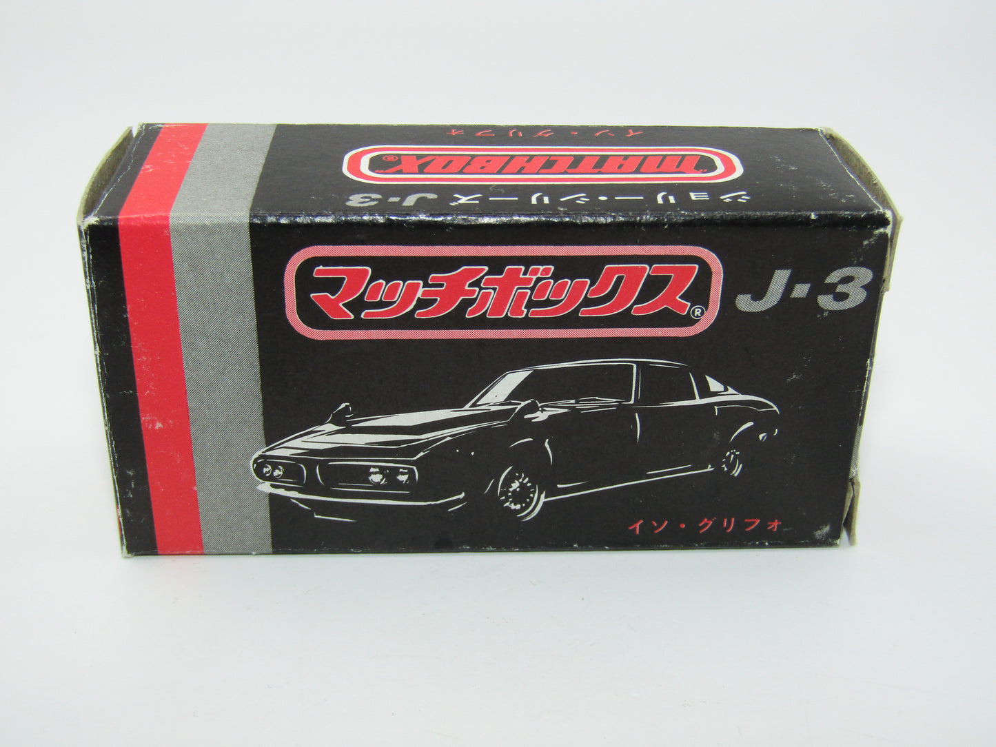 Matchbox Superfast Japan Issue J-3 14A Iso Grifo Powder Blue DOT-DASH Wheels