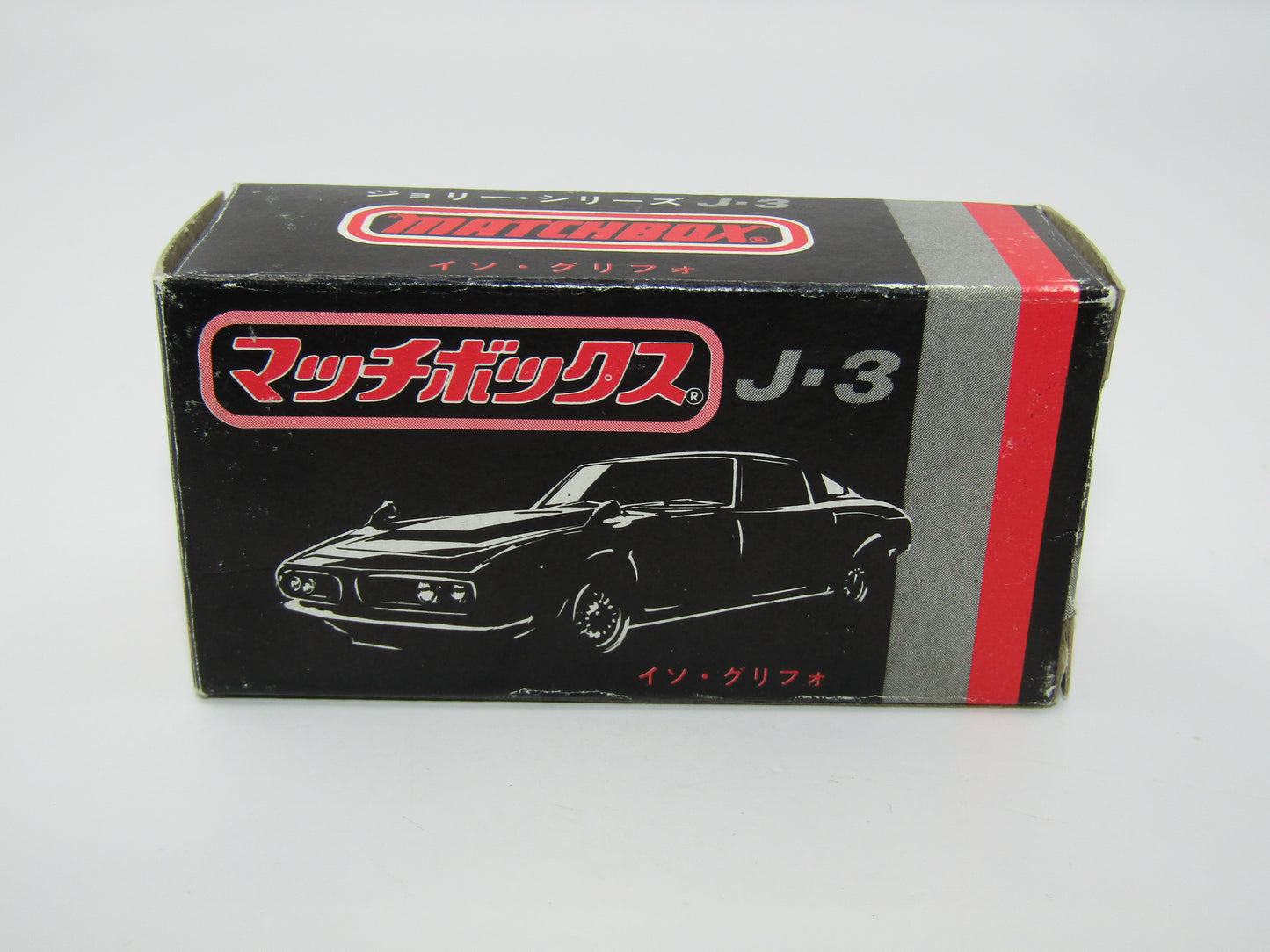 Matchbox Superfast Japan Issue J-3 14A Iso Grifo Powder Blue DOT-DASH Wheels