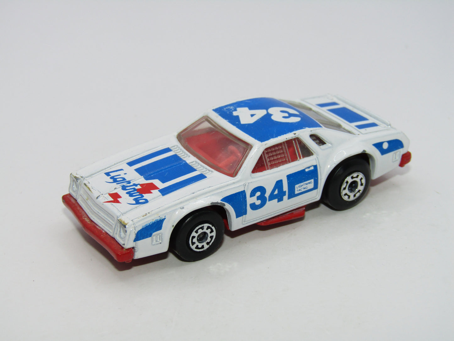 Matchbox Superfast 34C Chevy Pro-Stocker RED Base Playworn