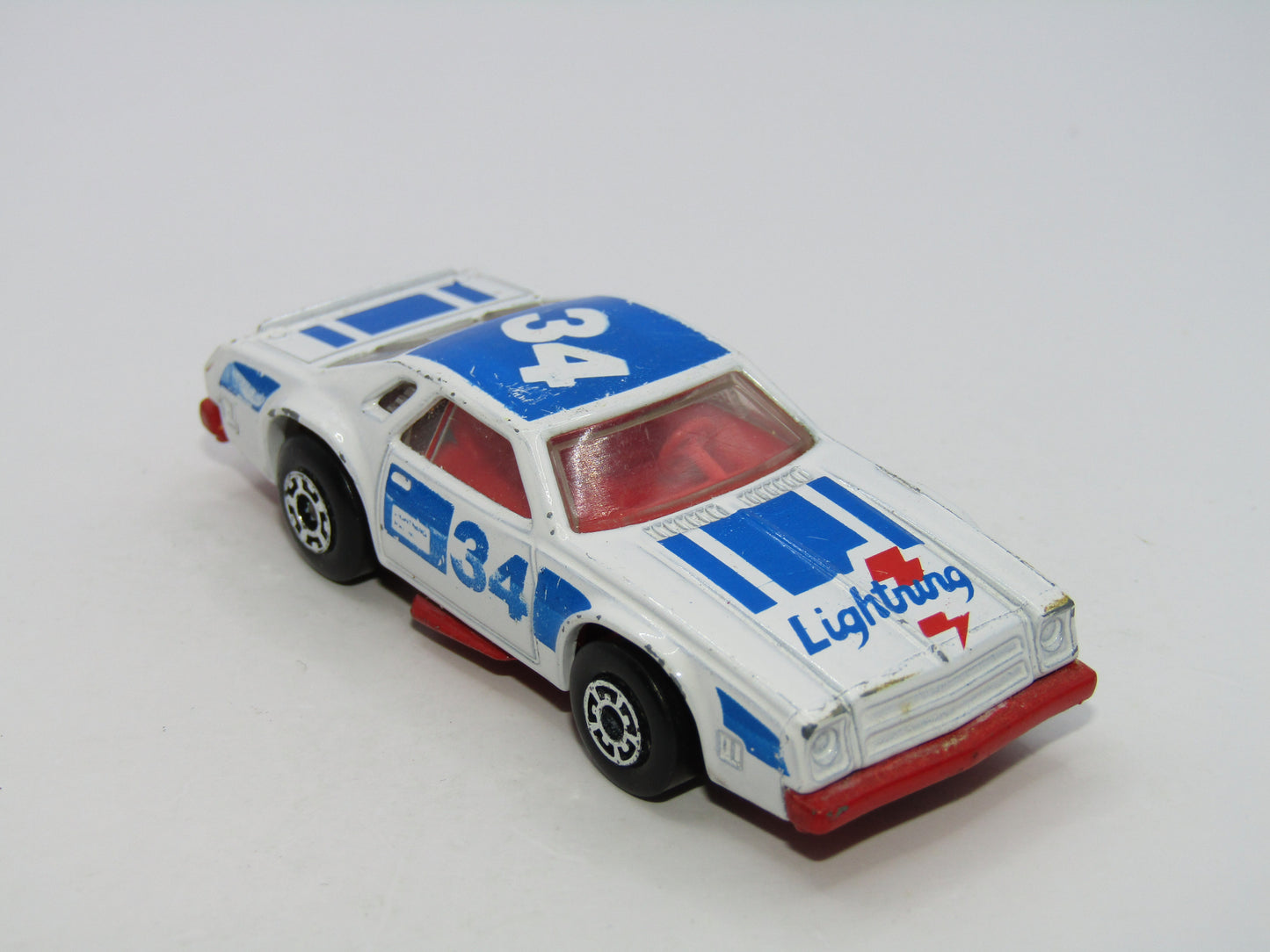 Matchbox Superfast 34C Chevy Pro-Stocker RED Base Playworn