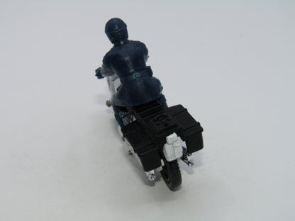 Matchbox Superfast 33C Police Motor Cyclist Black Seats & Police Box