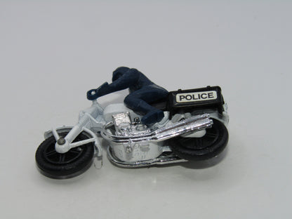 Matchbox Superfast 33C Police Motor Cyclist Black Seats & Police Box