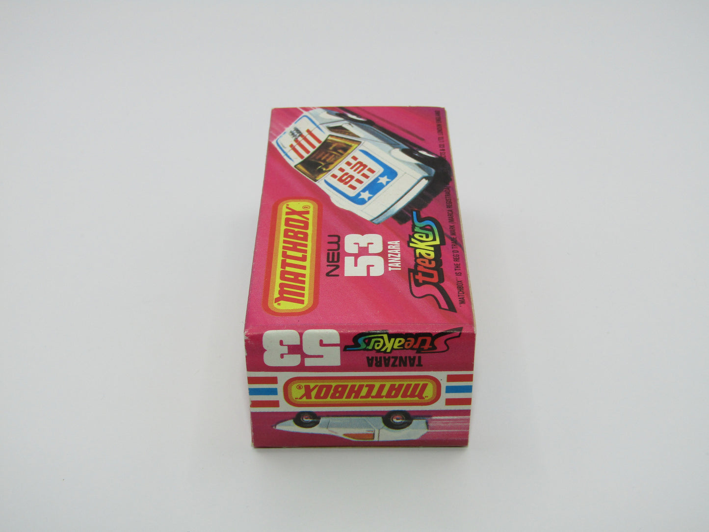 Matchbox Superfast 53B Tanzara Streakers REVERSED Wheels