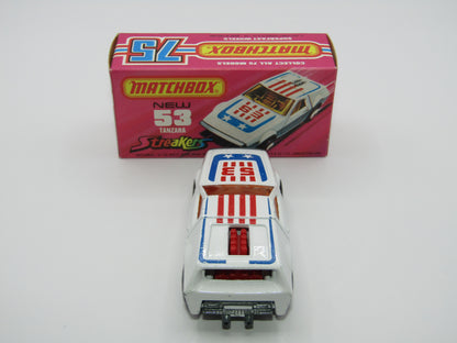 Matchbox Superfast 53B Tanzara Streakers RED Interior