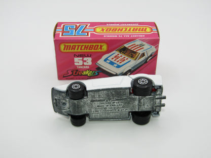Matchbox Superfast 53B Tanzara Streakers RED Interior