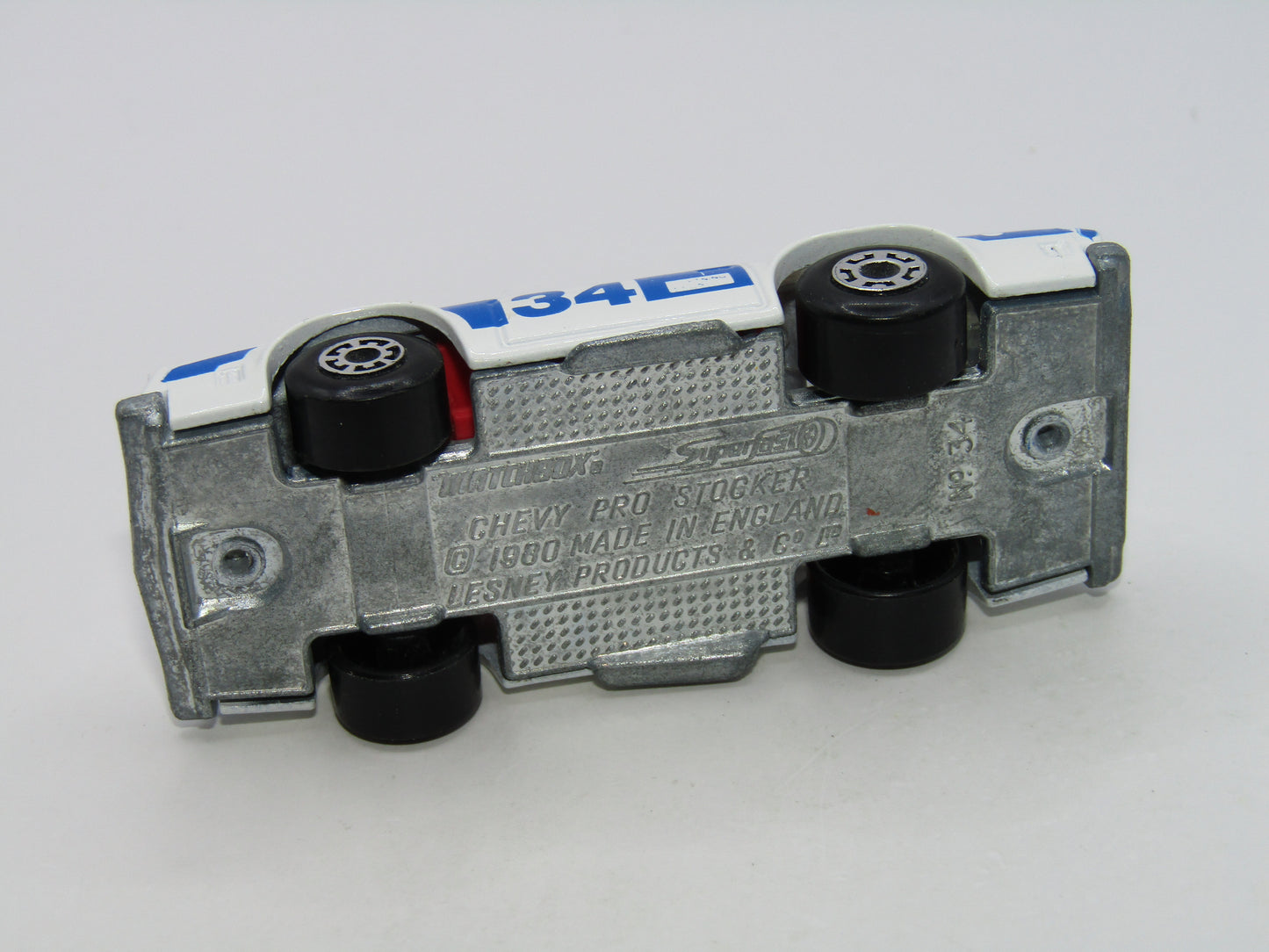 Matchbox Superfast 34C Chevy Pro-Stocker Unpainted Base
