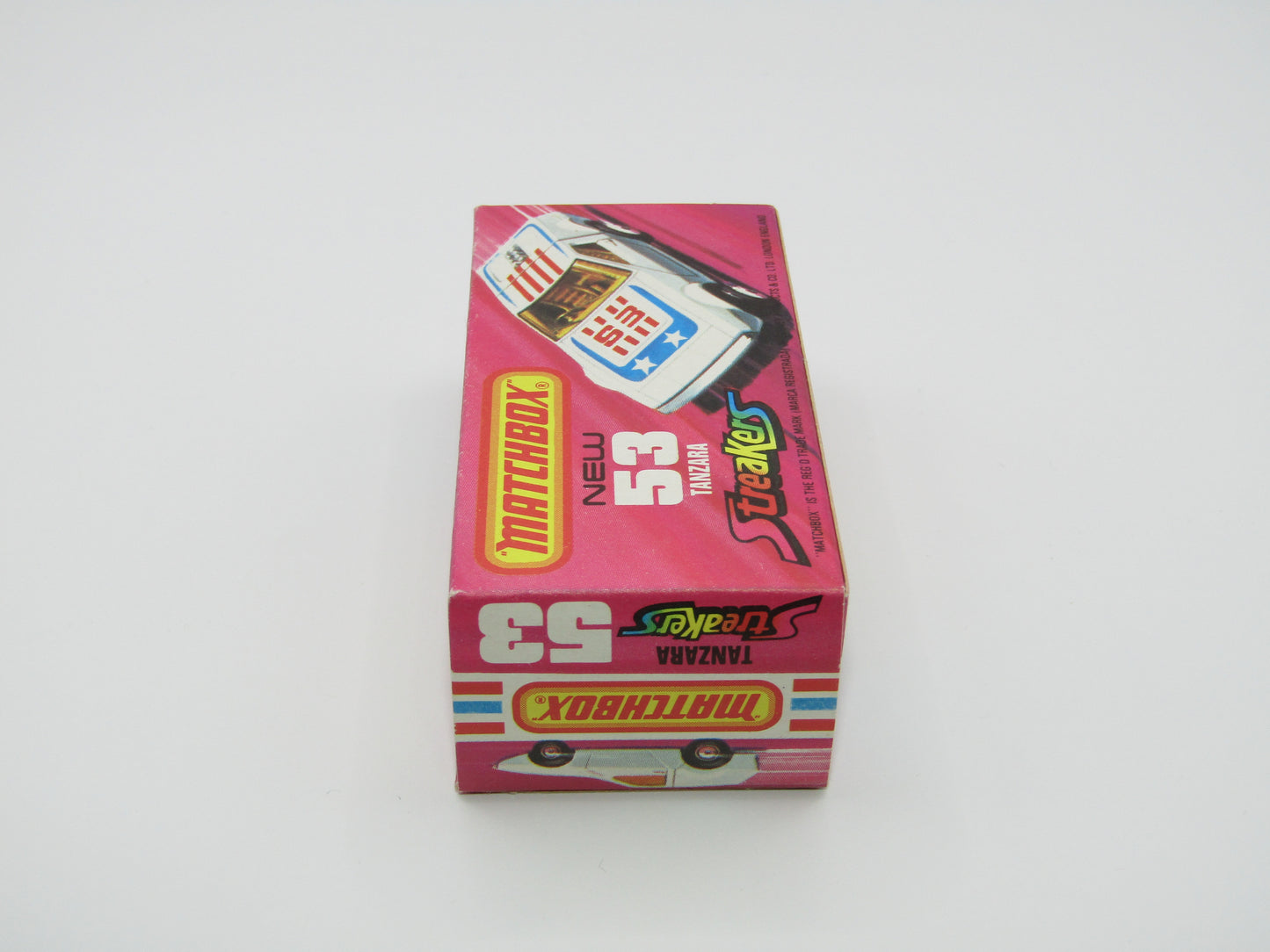 Matchbox Superfast 53B Tanzara Streakers RED Interior