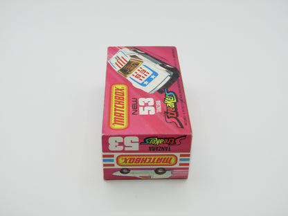 Matchbox Superfast 53B Tanzara Streakers RED Interior