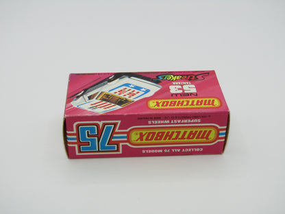 Matchbox Superfast 53B Tanzara Streakers RED Interior