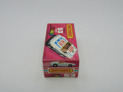 Matchbox Superfast 53B Tanzara Streakers RED Interior