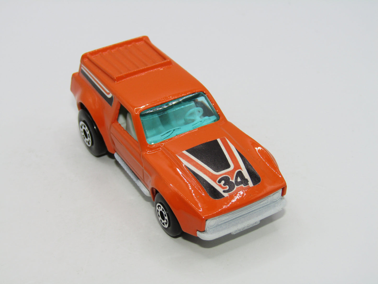 Matchbox Superfast 34B Ford Mustang Vantastic - Bonnet & Side Labels