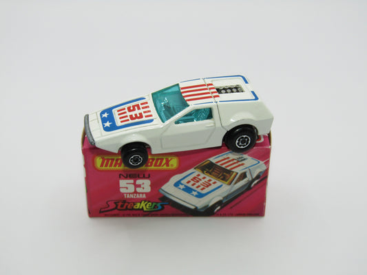 Matchbox Superfast 53B Tanzara Streakers BLUE Windows
