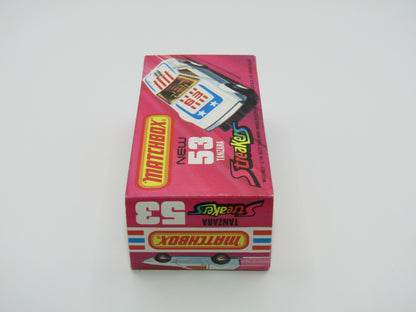 Matchbox Superfast 53B Tanzara Streakers BLUE Windows
