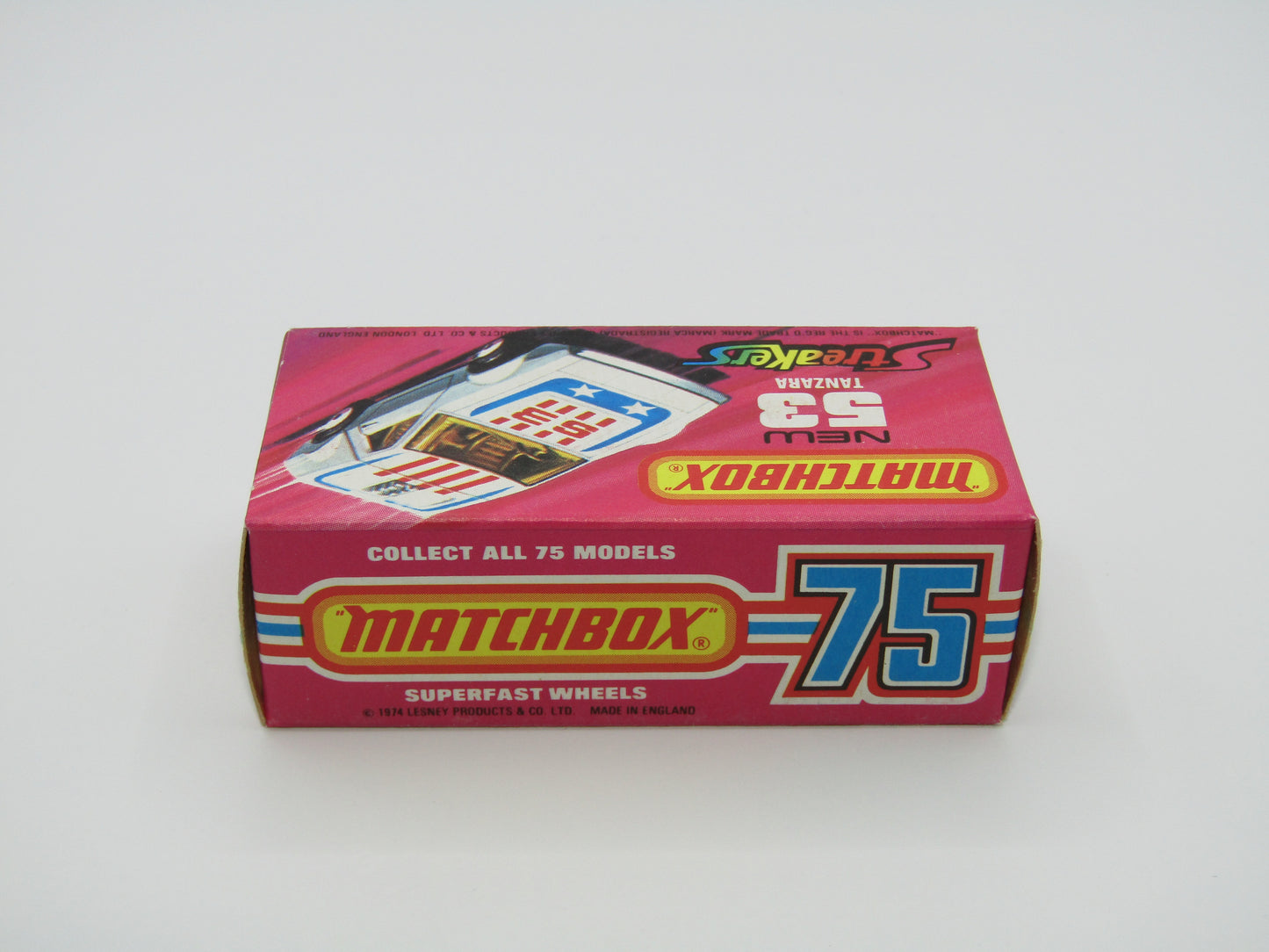 Matchbox Superfast 53B Tanzara Streakers BLUE Windows