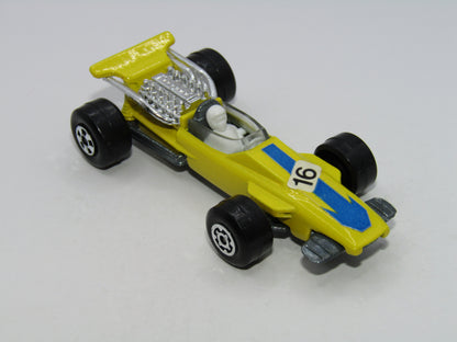 Matchbox Superfast 34A Formula 1 Racing Car "16" Blue Stripe Label