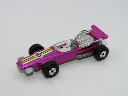 Matchbox Superfast 34A Formula 1 Racing Car Purple "16" Label