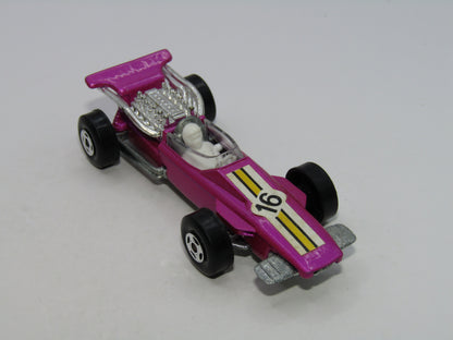 Matchbox Superfast 34A Formula 1 Racing Car Purple "16" Label