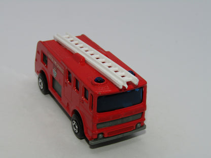 Matchbox Superfast 35A Merryweather Fire Engine Red 5 Spoke WIDE Wheels