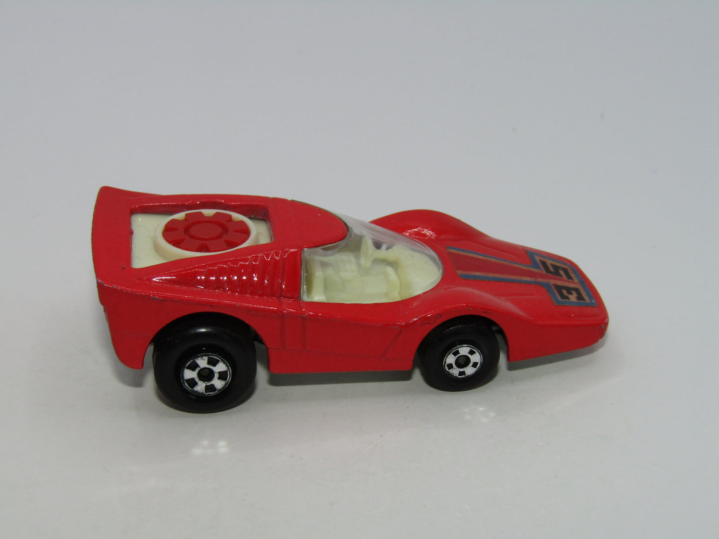 Matchbox Superfast 35B Fandango Red, RED Fan White base Very Good