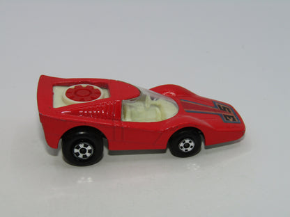 Matchbox Superfast 35B Fandango Red, RED Fan White base Very Good