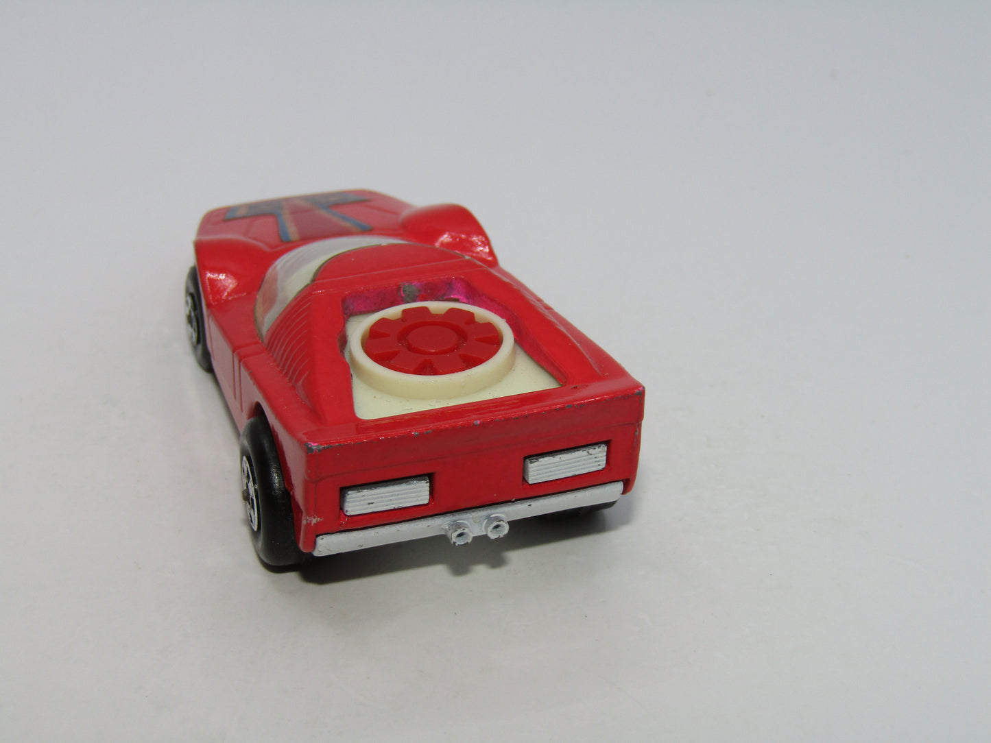 Matchbox Superfast 35B Fandango Red, RED Fan White base Very Good