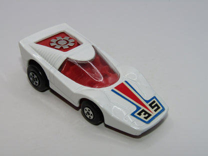 Matchbox Superfast 35B Fandango White, Red Interior, Chrome Fan, Red Base