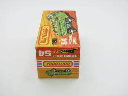 Matchbox Superfast 54C Personnel Carrier NARROW Chrome Wheels