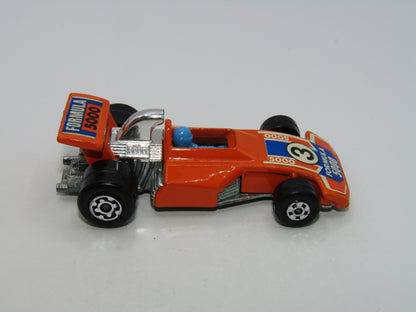 Matchbox Superfast 36C Formula 5000 Racing Car Orange Body Formula 5000 Labels