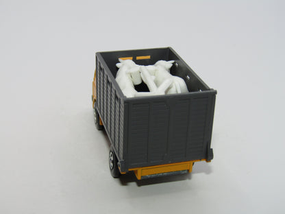 Matchbox Superfast 37A Cattle Truck Yellow 5 Spoke Narrow Solid Wheels