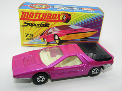 Matchbox Superfast 75B Alfa Carabo Dark Purple UNPAINTED Base