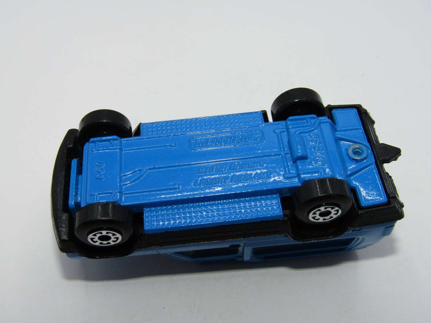 Matchbox Superfast 37E Matra Rancho Blue 5 Arch Narrow Wheels Blue Base