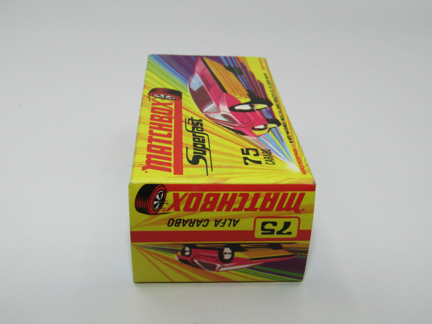 Matchbox Superfast 75B Alfa Carabo Dark Purple UNPAINTED Base