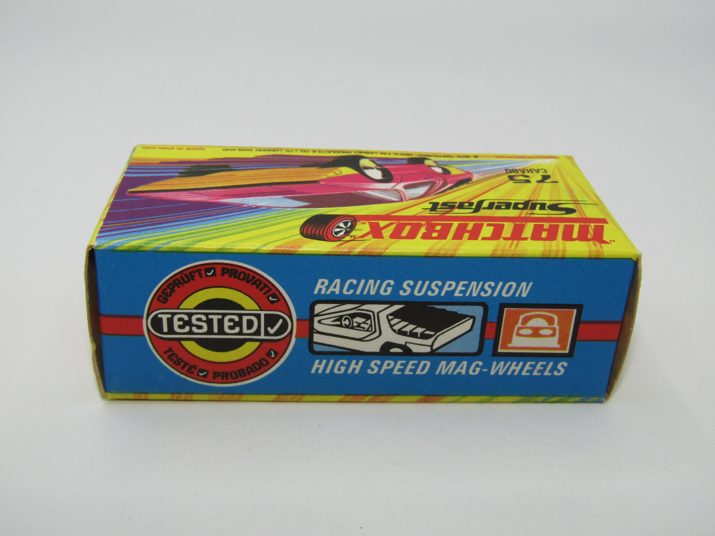 Matchbox Superfast 75B Alfa Carabo Dark Purple UNPAINTED Base