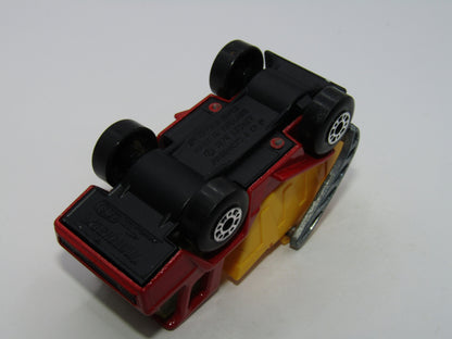 Matchbox Superfast 37C Skip Truck Dark Red Dot Dash Wheels